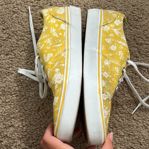Yellow Floral Vans - Picture 8 of 8